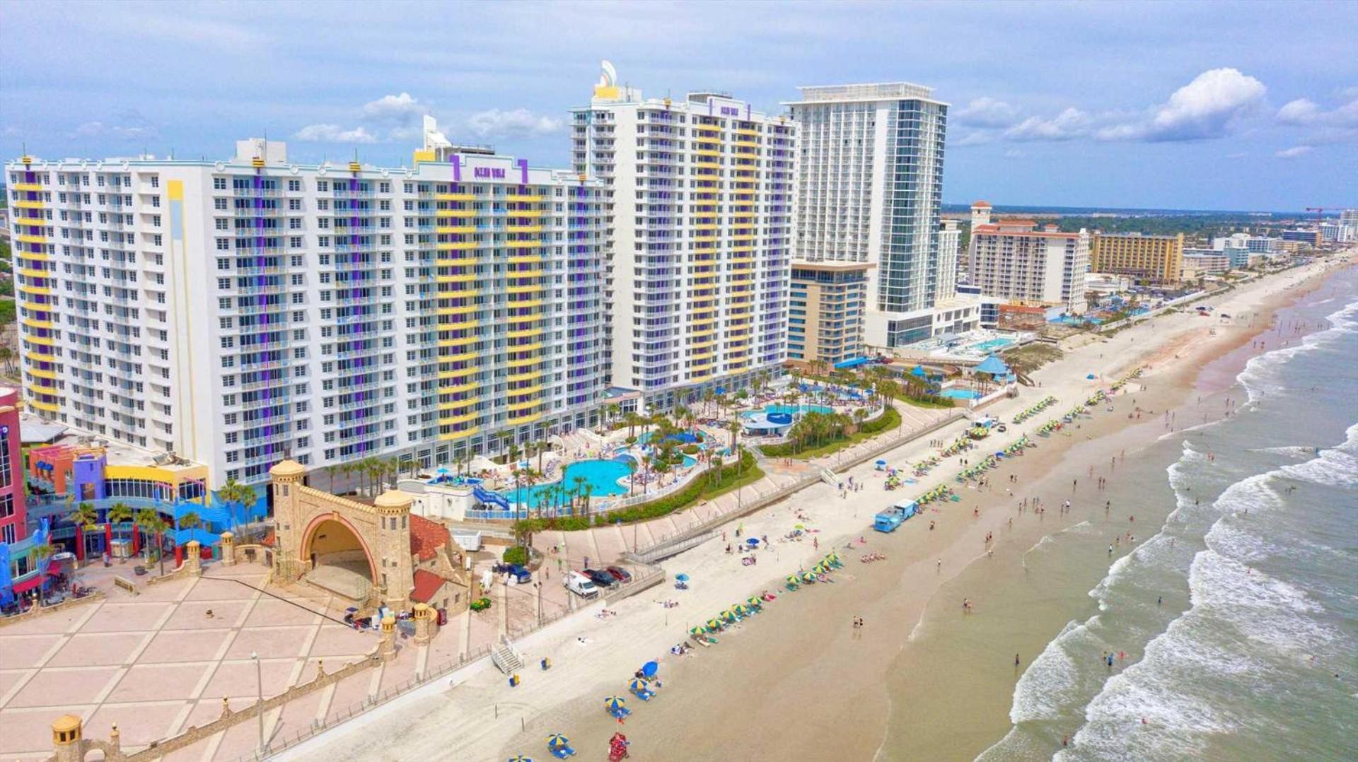 Luxury 9Th Floor 1 Bedroom Condo Direct Oceanfront Wyndham Ocean Walk Resort Daytona Beach 903 Exterior photo